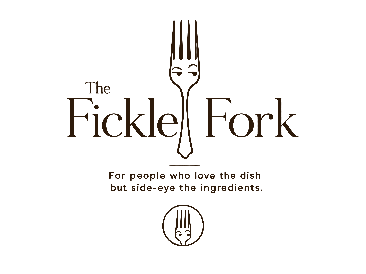 The Fickle Fork logo